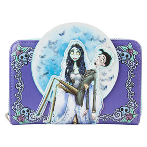 Corpse Bride - Moon Zip Around Wallet