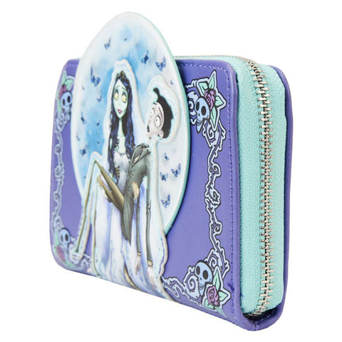 Image of Corpse Bride - Moon Zip Around Wallet