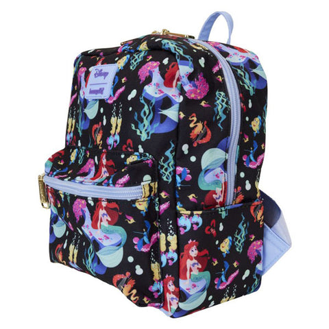 Image of The Little Mermaid (1989) 35th Anniversary - Life Is The Bubbles Nylon Backpack