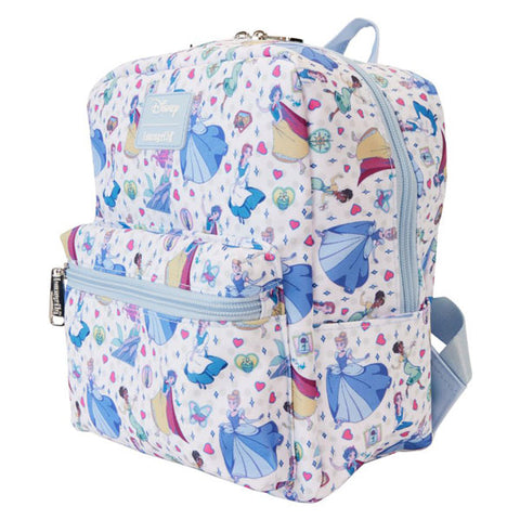 Image of Disney Princess - Manga Style All-over-print Nylon Mini Backpack