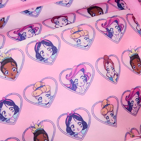 Image of Disney Princess - Manga Style All-over-print Nylon Mini Backpack