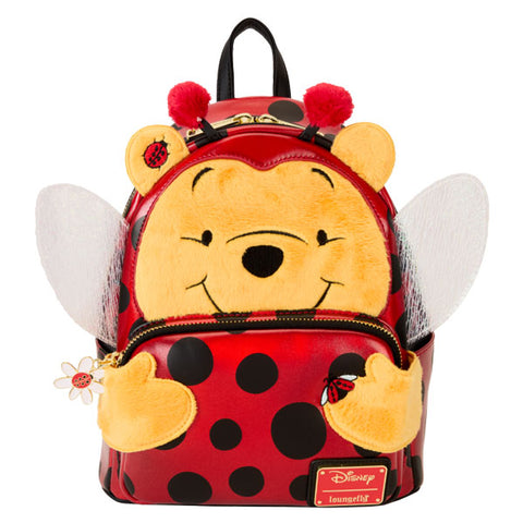 Image of Winnie The Pooh - Winnie The Pooh Ladybug Cosplay Mini Backpack