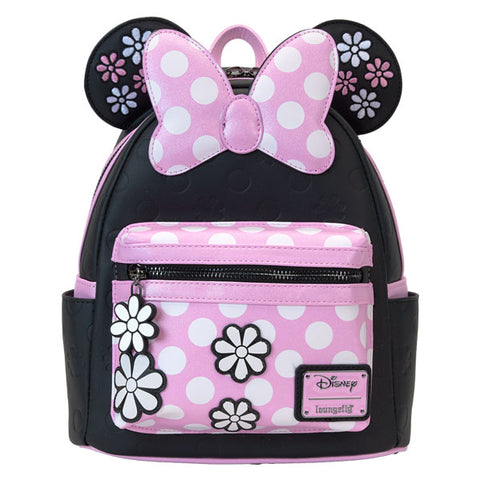 Image of Disney - Minnie Floral Rock the Dots Mini Backpack