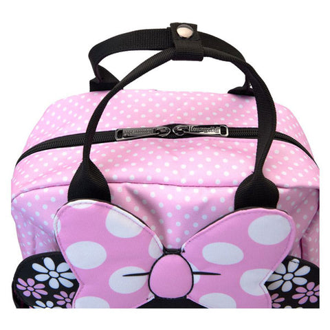 Image of Disney - Minnie Floral Rock the Dots Full-Size Nylon Backpack