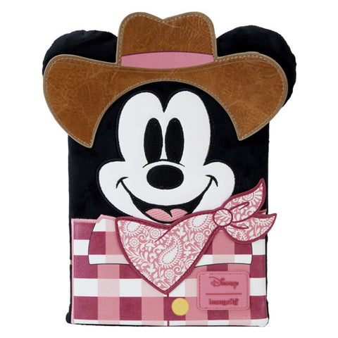 Image of Disney - Western Mickey Plush Journal