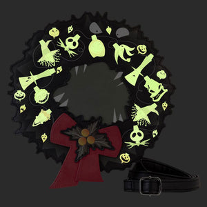 The Nightmare Before Christmas - Wreath String Lights Glow Crossbody