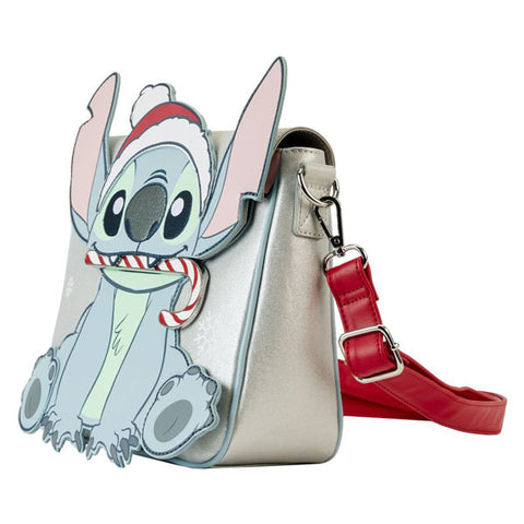 Image of Lilo & Stitch - Stitch Holiday Glitter Crossbody