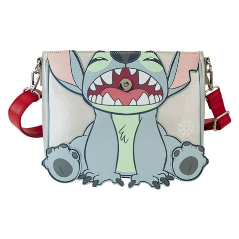 Image of Lilo & Stitch - Stitch Holiday Glitter Crossbody