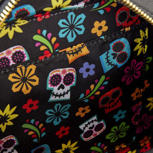 Coco - Miguel Calavera Floral Skull Crossbody Bag