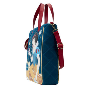 Snow White (1937) - Heritage Quilted Velvet Tote Bag