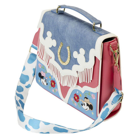 Image of Disney - Western Mickey & Minnie Crossbody