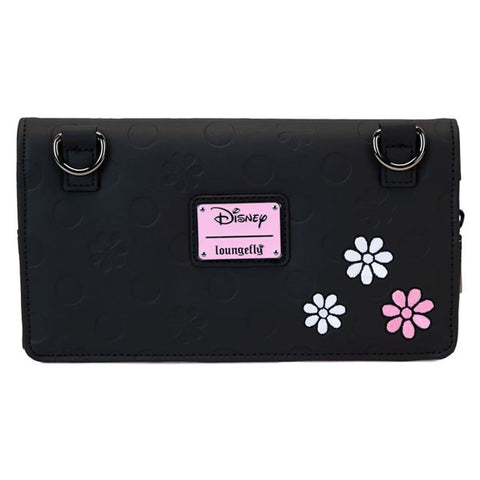 Image of Disney - Minnie Floral Rock the Dots Clutch Crossbody Bag