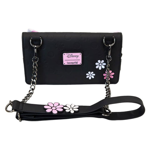 Image of Disney - Minnie Floral Rock the Dots Clutch Crossbody Bag