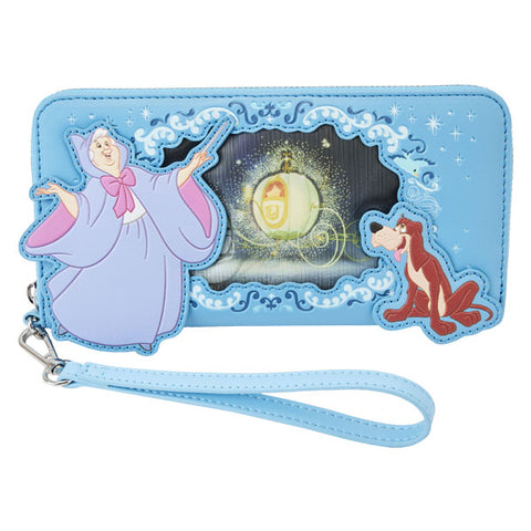 Image of Cinderella - Princess Lenticular Zip Around Wallet