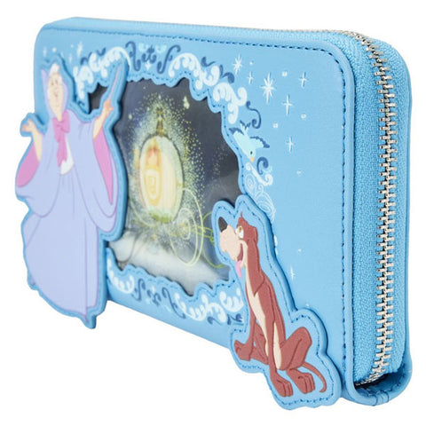 Image of Cinderella - Princess Lenticular Zip Around Wallet