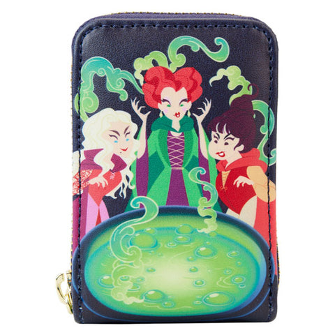 Image of Hocus Pocus - Sanderson Sisters Cauldron Glow Accordion Wallet