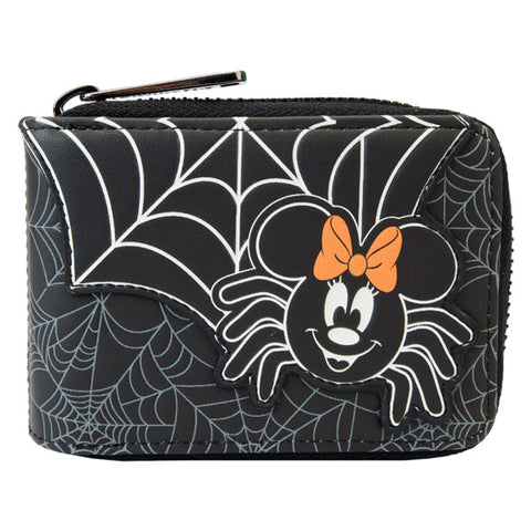 Image of Disney - Minnie Mouse Spider Glow Accordion Wallet