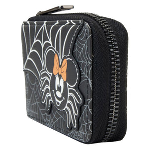 Disney - Minnie Mouse Spider Glow Accordion Wallet