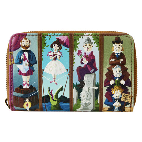 Image of Disney's Haunted Mansion - Portraits Zip Wallet