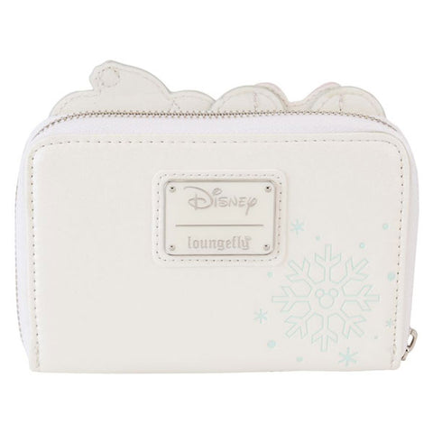 Image of Disney - Mickey & Minnie Pastel Snowman Zip Around Wallet
