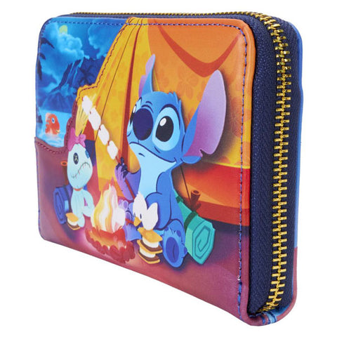 Image of Lilo & Stitch - Camping Cuties Zip Wallet