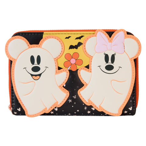 Image of Disney - Mickey & Friends Halloween Zip Wallet