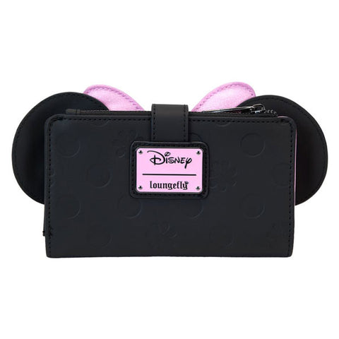 Image of Disney - Minnie Floral Rock the Dots Flap Wallet