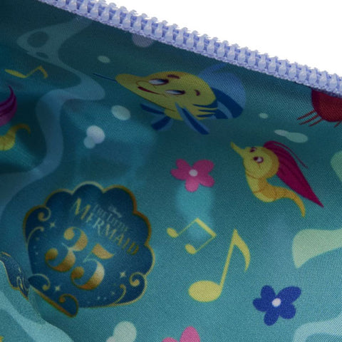 Image of The Little Mermaid (1989) 35th Anniversary - Life Is The Bubbles Nylon Purse