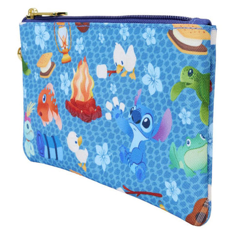 Image of Lilo & Stitch - Camping Cuties All-over-print Nylon Wristlet