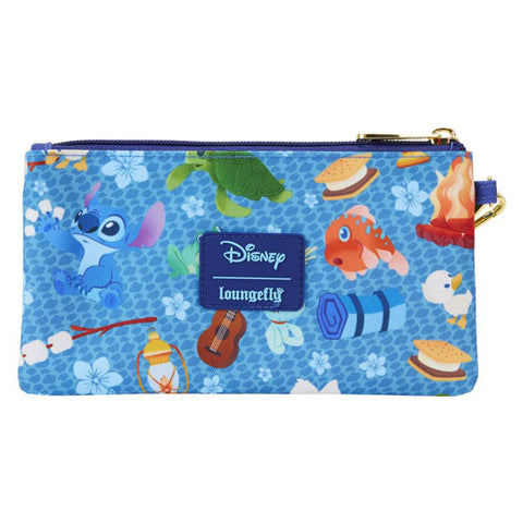 Image of Lilo & Stitch - Camping Cuties All-over-print Nylon Wristlet