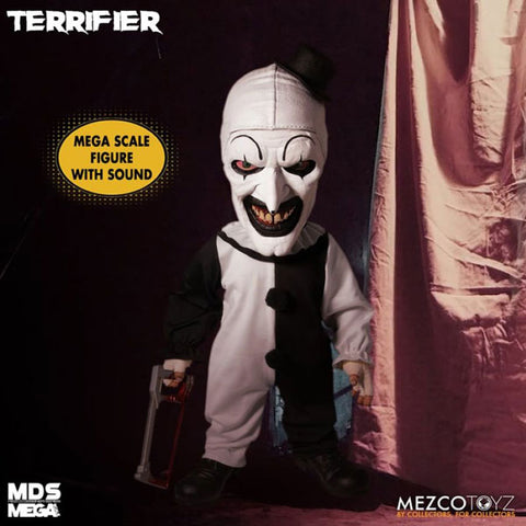 Image of Terrifier - Art The Clown 15 Inch Mega Figure
