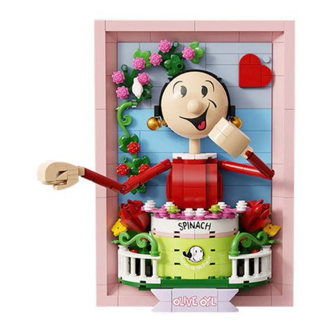 Image of Popeye - Olive 3:D Portrait Buildable Set (348pcs)