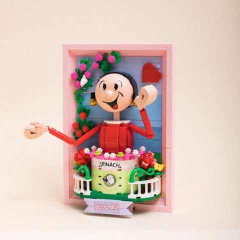 Image of Popeye - Olive 3:D Portrait Buildable Set (348pcs)