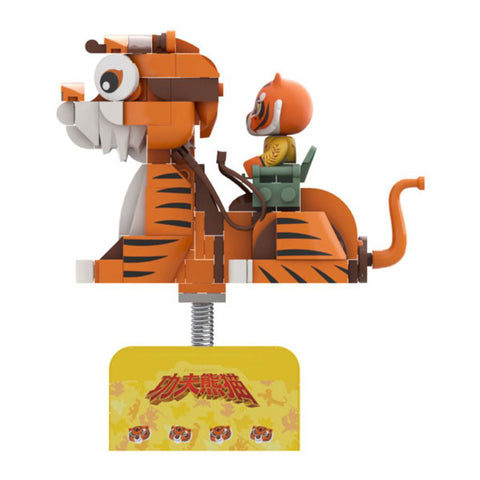 Image of Kung Fu Panda - Tigress on SkateKart Buildable Figure (195pcs)