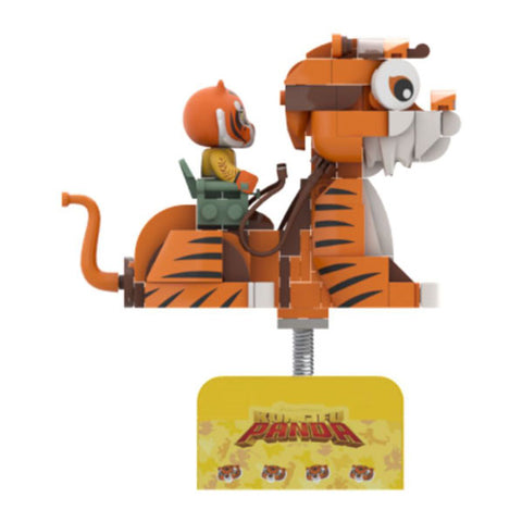 Image of Kung Fu Panda - Tigress on SkateKart Buildable Figure (195pcs)