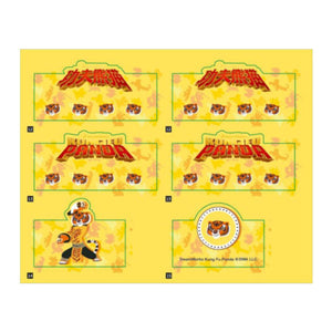 Kung Fu Panda - Tigress on SkateKart Buildable Figure (195pcs)