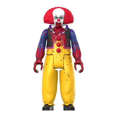 Image of It (1990) - Bloody Pennywise ReAction 3.75" Action Figure