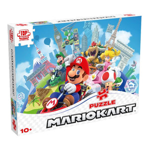 Super Mario - Mario Kart Around the World 1000pc Jigsaw Puzzle