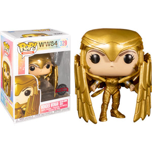 Wonder Woman 2: WW84 - WW Gold Shield Pose US Exclusive Pop - 329