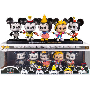 Mickey Mouse - Minnie Mouse US Exclusive Pop! Vinyl 5-Pack