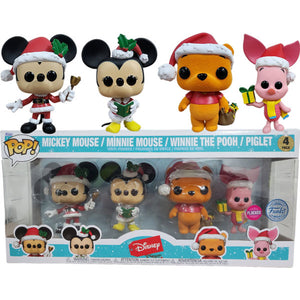 Disney - Mickey & Friends US Exclusive Holiday Pop! 4-Pack