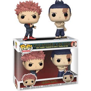 Jujutsu Kaisen - Yuji Itadori & Aoi Todo Pop! Vinyl 2-Pack