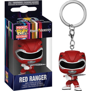 Power Rangers 30th Anniversary - Red Ranger Pop! Keychain