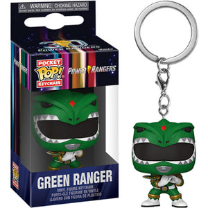 Power Rangers 30th Anniversary - Green Ranger Pop! Keychain