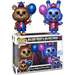 Five Nights At Freddy's - Bonnie & Freddy US Exclusive Metallic Pop! 2-Pack
