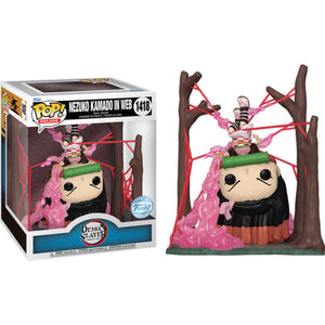 Demon Slayer - Nezuko in Web US Exclusive Glow Pop! Deluxe - 1418