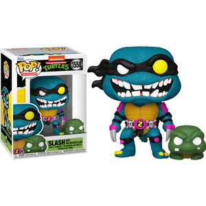 Teenage Mutant Ninja Turtles - Slash w/Mouser Pop - 1558