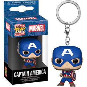 Marvel Comics - Cptn America New Classics Pop! Keychain
