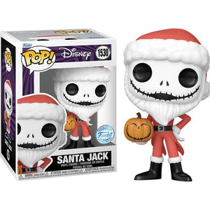 The Nightmare Before Christmas - Santa Jack with Jack-o-lantern US Exclusive Pop - 1530