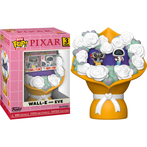 Image of Wall-E - Wall-E & Eve Valentines Bitty Pop! Bouquet 2-Pack